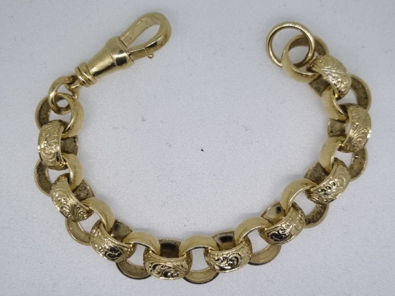 925 silver belcher bracelet | eBay