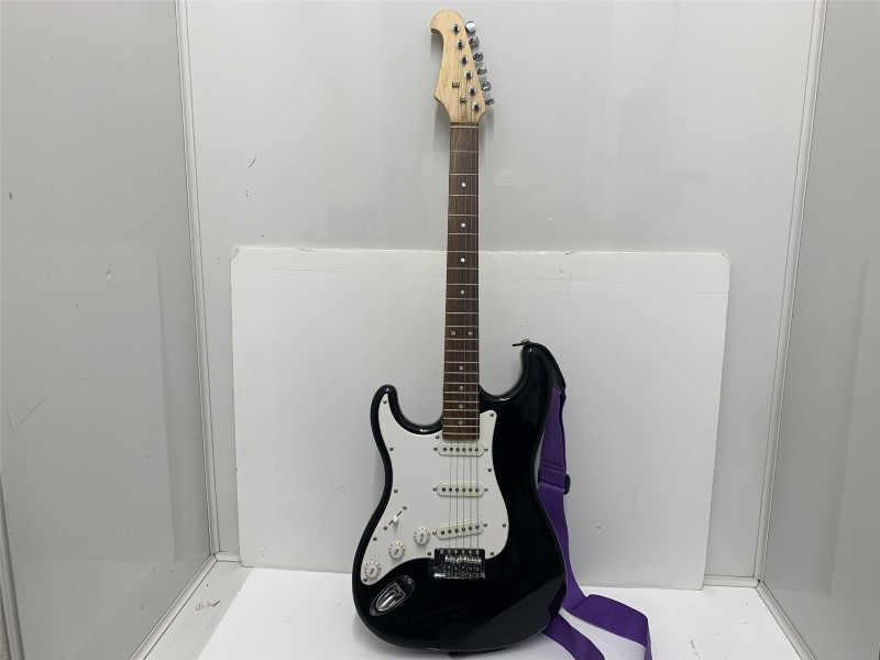 Redwood 6 String Electric Guitar Black | 038600333831 | Cash Converters