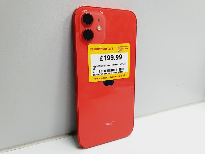 Apple iPhone 12 (PRODUCT(RED)， 64GB) iPhone 0 Apple combat HIV