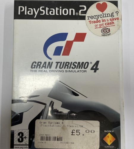 Gran Turismo 4 Playstation 3 020700326285 Cash Converters