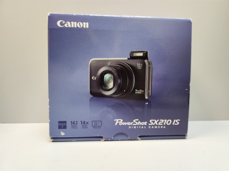 Canon Powershot Sx210is Black for £99.99 Second Hand