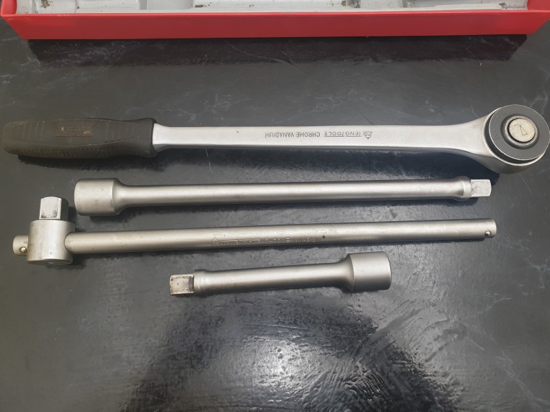 Teng Tools - 3/4 Inch Drive Ratchet Set Silver | 019800139300 | Cash ...
