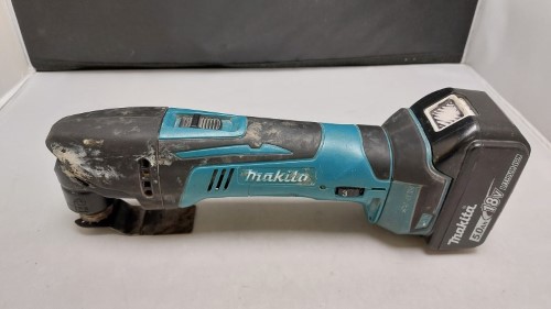 Makita Dtm50 Multi Tool With 5.0Ah Battery Blue 048500343919