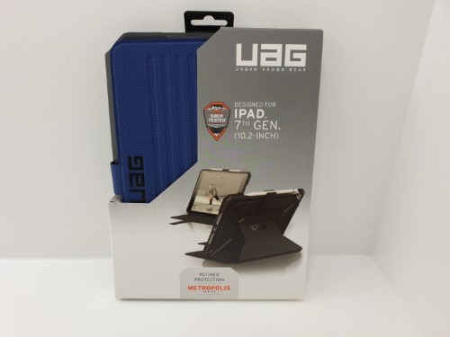 URBAN ARMOR GEAR UAG Folio iPad 10.2-inch, 7th Gen, 2019 Feather-Light Rugged Military Drop Tested iPad Case with Apple Pencil Holder Black 