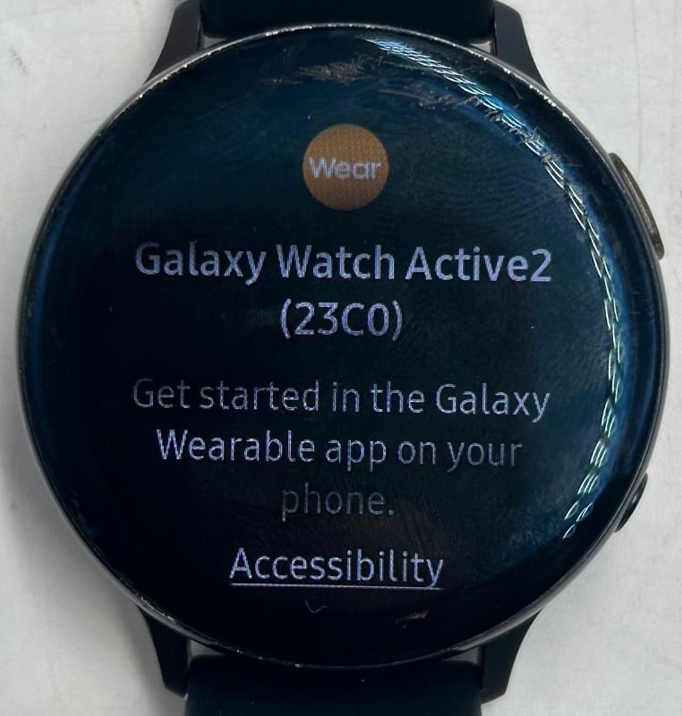 Samsung Sm-R820 (44mm), Aqua Black Galaxy Watch Active2 | 034700311947 ...