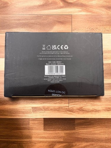 Goodmans Alarm Clock Wireless Charger Black 053300094612 Cash