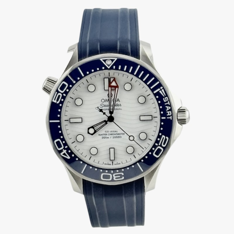 Omega Watch Mens Seamaster America's Cup Edition (2024) | 021700410136 ...