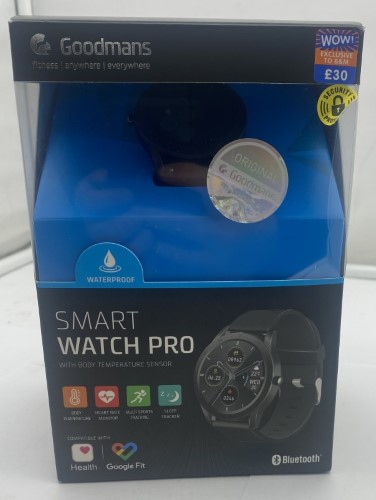 Goodmans Smart Watch Pro Black 021000125246 Cash Converters