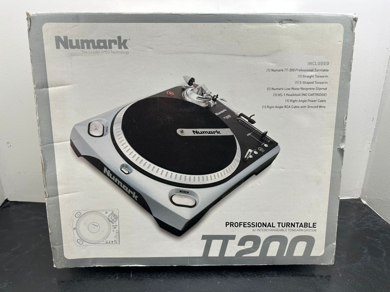 DJ CD Decks Numark Tt200 Vinyl Record Turntable [No Needle] for