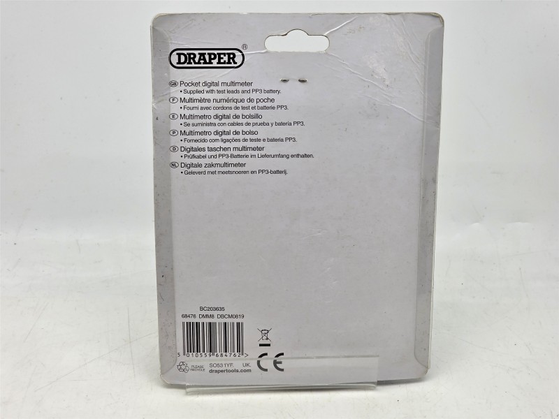 Draper 68476 Pocket Digital Multimeter | 030300297622 | Cash Converters
