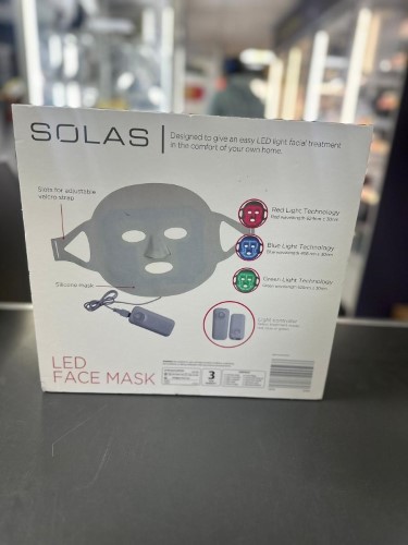 Solas Led Face Mask White 029500114985 Cash Converters