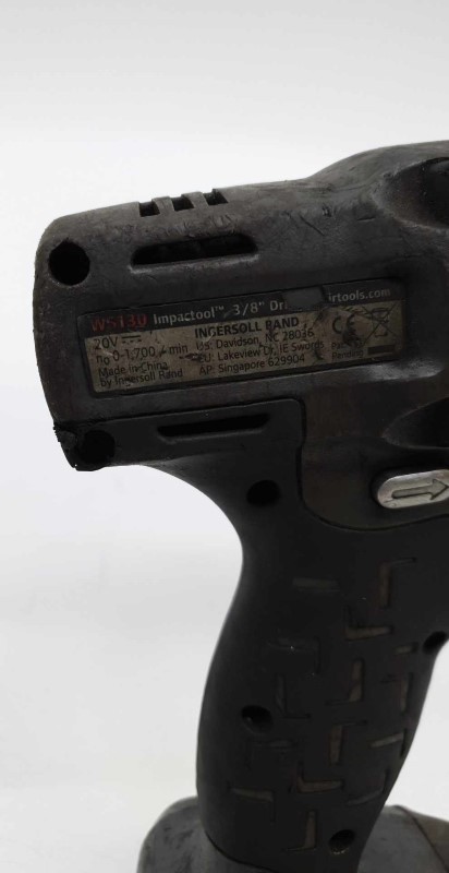 Impact Driver Ingersoll Rand W5130 Impacttool 3 8 With Battery for 119.99 Second Hand