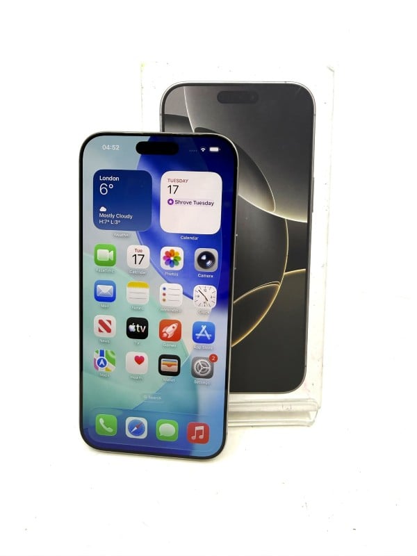 Apple iPhone 16 Pro Max A3296 512GB Silver | 030400233390 | Cash Converters