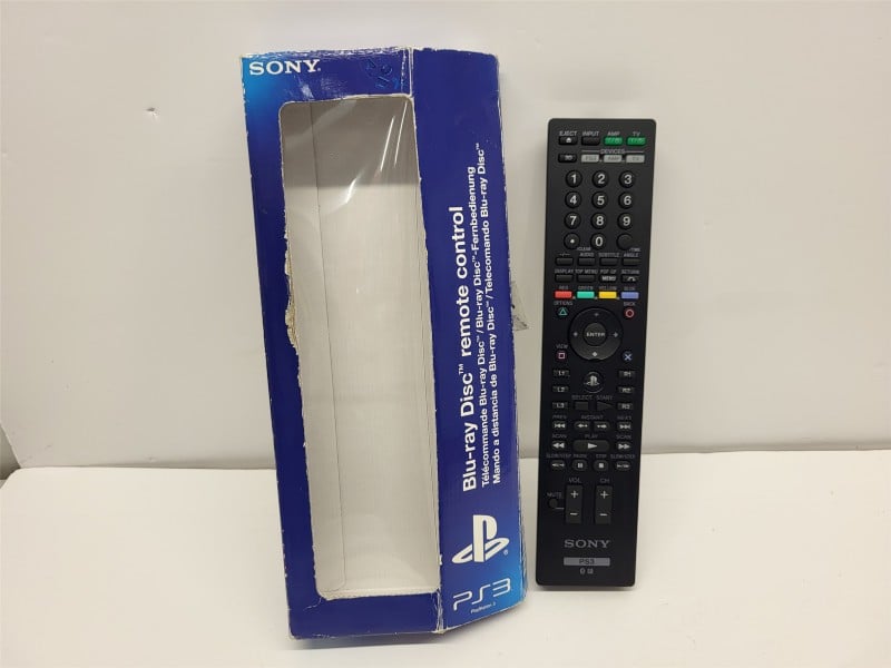 Playstation 3 Ps3 Blu-Ray Disc Remote Control. Black | 038600335018 ...