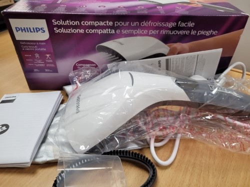Philips Gc301/86 Handheld Garment Steamer White 021600129632 Cash
