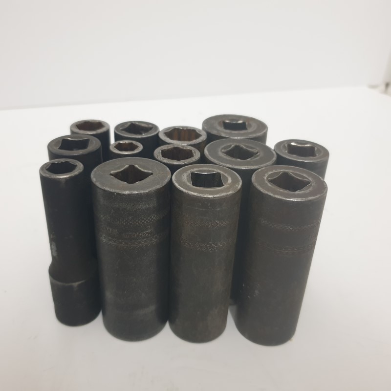 Mac Tools 1 2 Drive 13 Piece Impact Socket Set. Black for 100.00 Second Hand