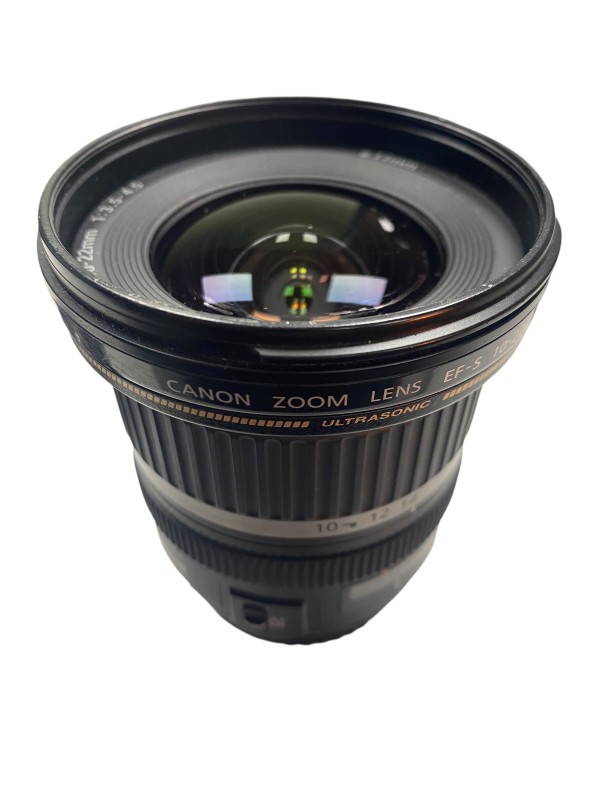 キャノン EF-S 10-22mm 3.5-4.5 USM #21092 Canon Ef-S 10-22mm F/3.5-4.5 Usm Black for £89.99 Second Hand