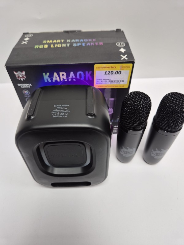 L7 Karaoke Machine W/ 2 Mics Black | 033600128140 | Cash Converters