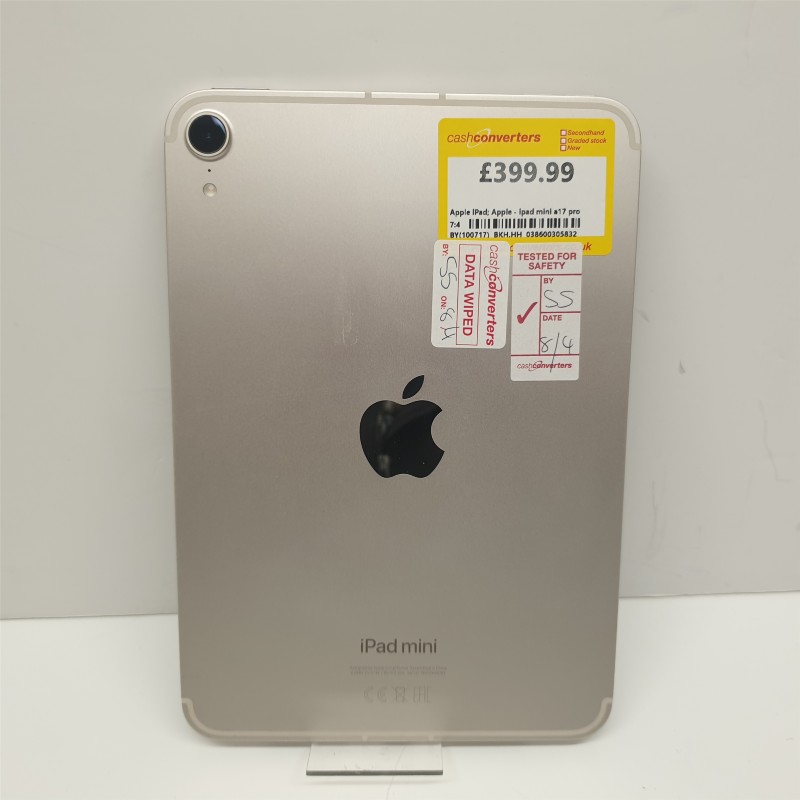 Apple iPad Mini A17 Pro A2995 128GB Silver | 038600305832