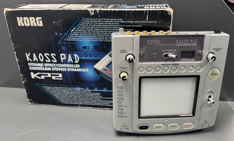 Korg Kaoss Pad Kp3+ Effects Sampler Black for £199.99 Second Hand