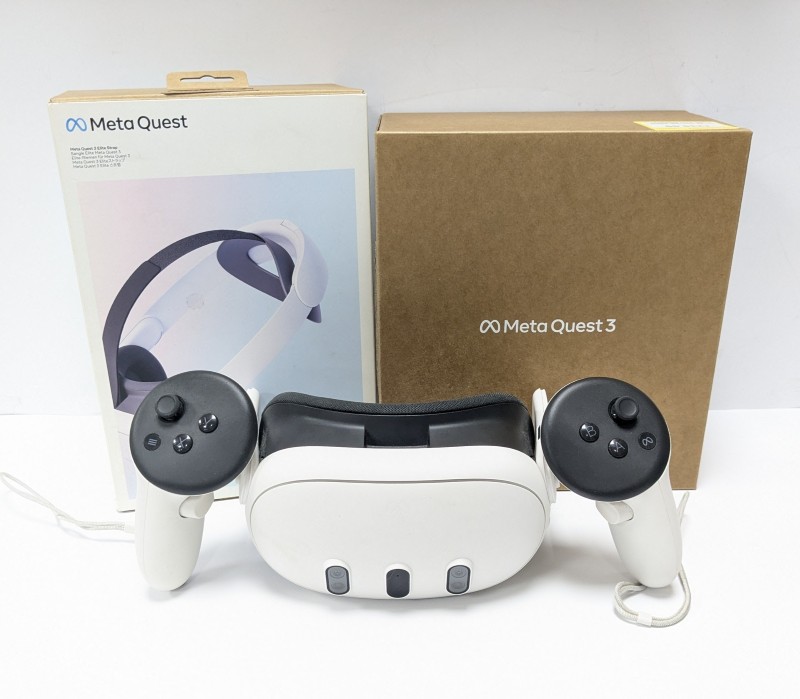  Quest 2 VRヘッドセット 128GB コントローラー付き 128GB With Leads And Controller Oculus Quest 2 Black for £150.00
