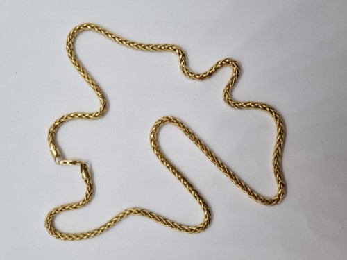 14K Gold Thin Herringbone Bracelet – Baby Gold
