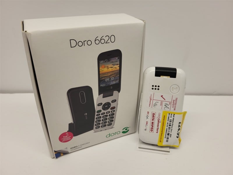 Doro 6620 Basic Flip Mobile Phone. | 038600334762 | Cash Converters