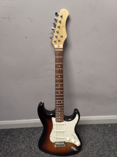 Stagg Electric Guitar Brown 018500239083 Cash Converters