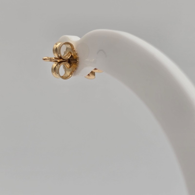 ピアス　No.5419 14ct Pandora Cherry Blossom Stud Earrings Yellow Gold Earring
