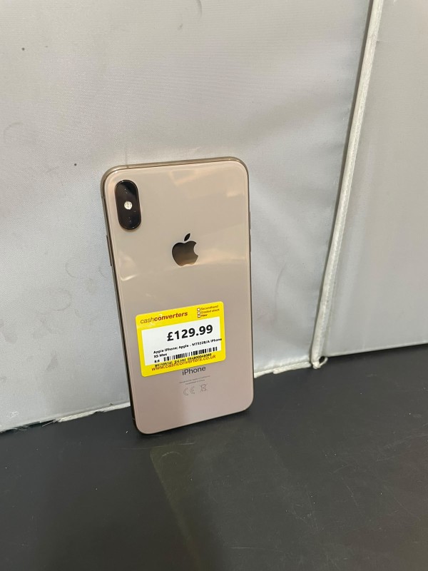 Apple iPhone Xs Max Mt522b/A 64GB Gold for £129.99 Second Hand