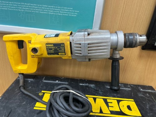 Dewalt dw580ek on sale diamond core drill