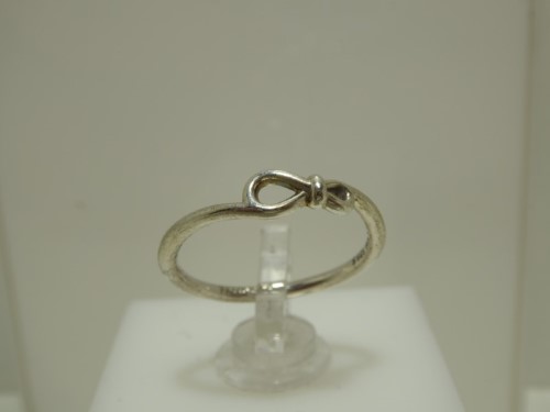 Pandora knot ring silver clearance