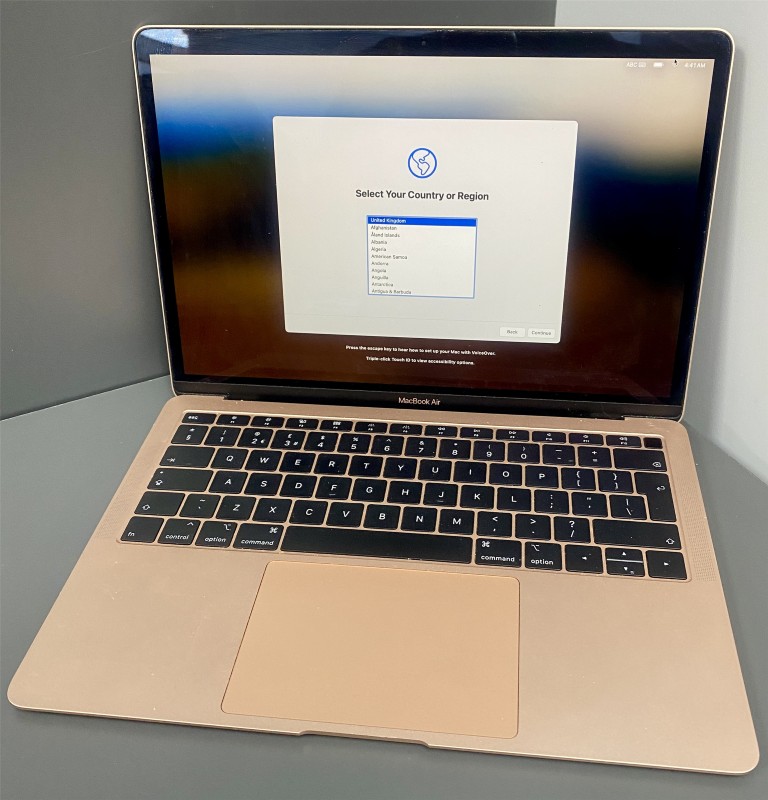 Apple Macbook Air 2019 i5 8GB - 256GB Intel Core i5 8GB Gold for