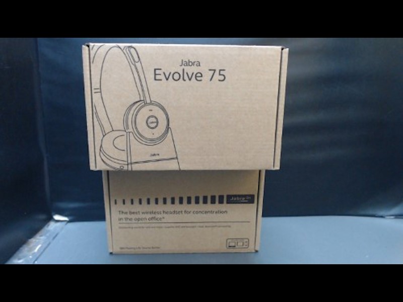 Jabra Evolve 75 SE UC Stereo - Headset - With Charging Stand
