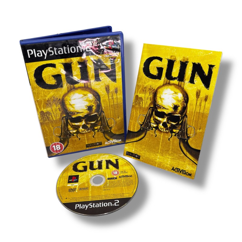 Jeu Gun – PlayStation 2 – Complet (boîtier, Livret) – PAL – Édition 2005