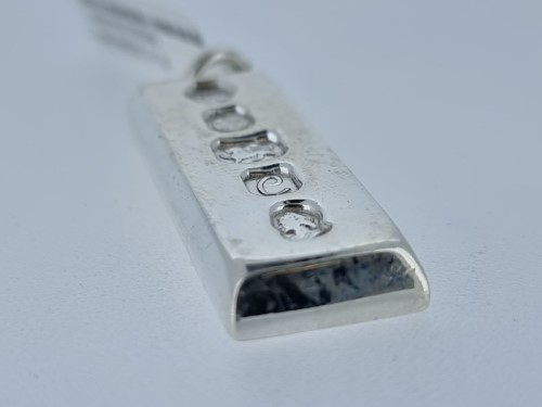 Solid 925 Silver Ingot Silver Pendant 31G 030100193580 Cash