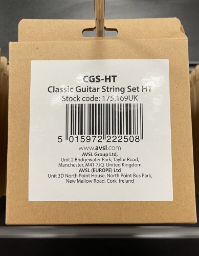 Classic Guitar Strings Black 020700324147 Cash Converters