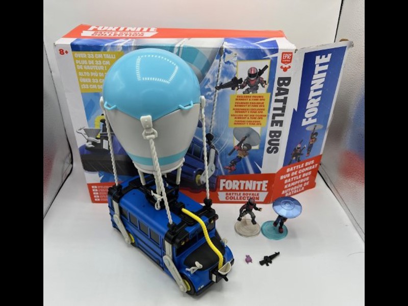 Bus de combat Fortnite Moose Toys Battle Royale 33 cm - Figurine