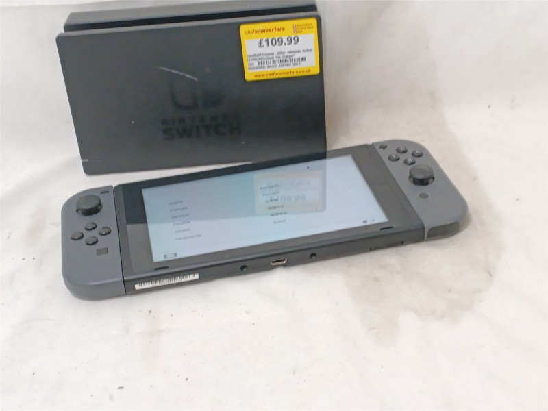 Nintendo Switch (32GB) With Dock *No Charger* Black for £109.99