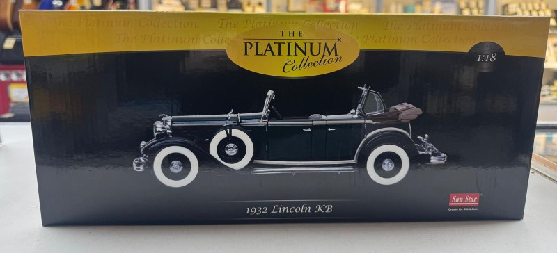Model Car The Platinum Collection 1932 Lincoln Kb | 034300185472 | Cash ...
