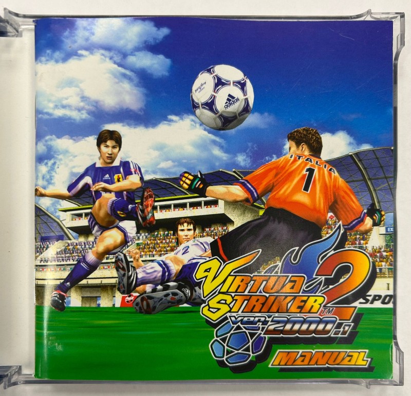 Jeu Virtua Striker 2 Ver.2000.1 - Sega Dreamcast - Version Japonaise (NTSC-J) - Neuf Sous Blister