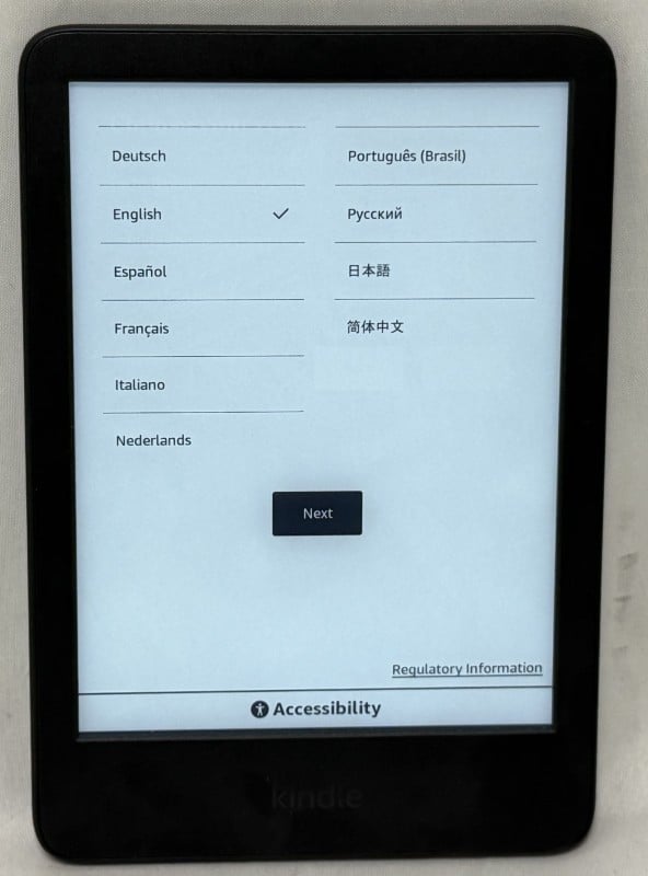 Amazon Kindle Paperwhite 10Th Gen Blue for £69.99 Second Hand