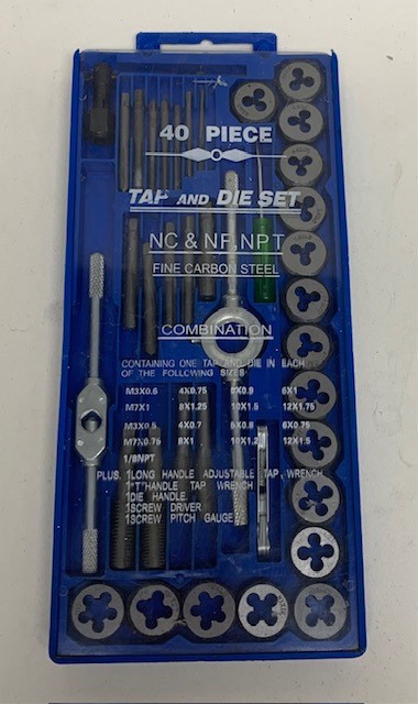 Shop Tools, Motor & Hardware Hand Tools Other Tap & Die Set