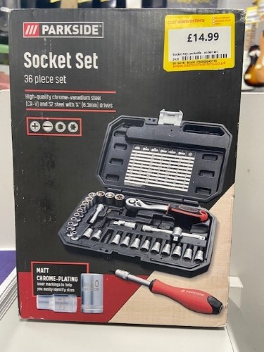Parkside socket set discount