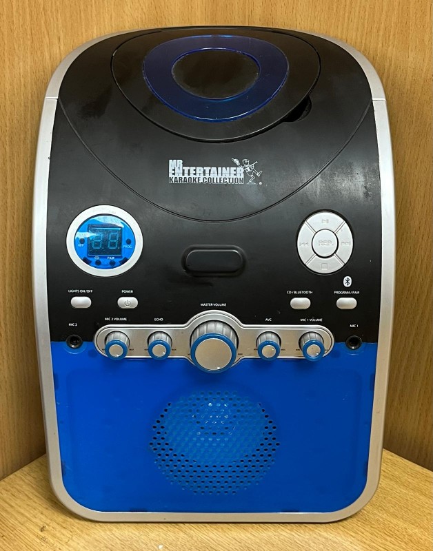 Mr Entertainer Bluetooth Karaoke Machine Black | 015400183135 | Cash ...