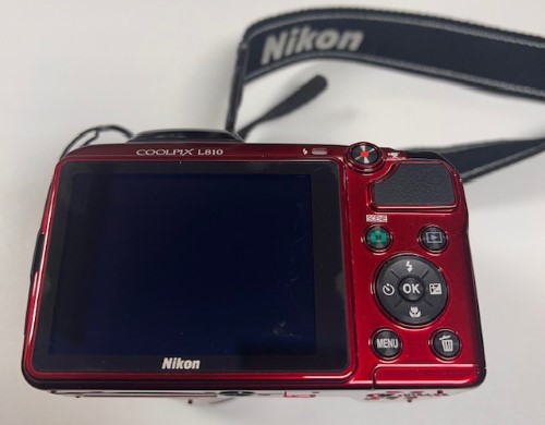 nikon coolpix l810 red