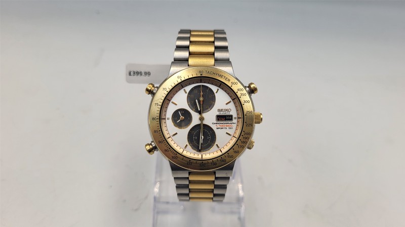 Seiko Watch Mens 7T59-6A00 Sports 150 for £349.99 Second Hand
