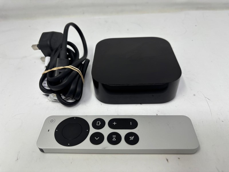 Apple TV 4K 3rd Gen (A2843) - 128GB Wifi & Ethernet Black for