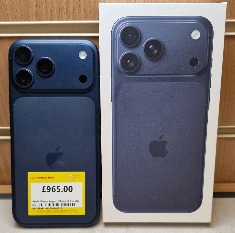 Apple iPhone 15 Plus 128GB Storage 128GB Black for £429.99 Second Hand