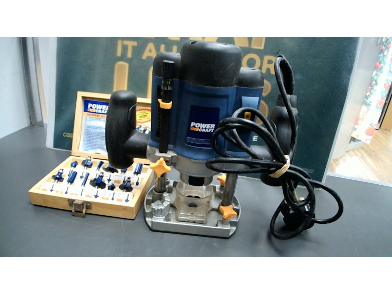 Plunge Router Power Craft Router Wwr-1200/10 | 033500125435 | Cash ...